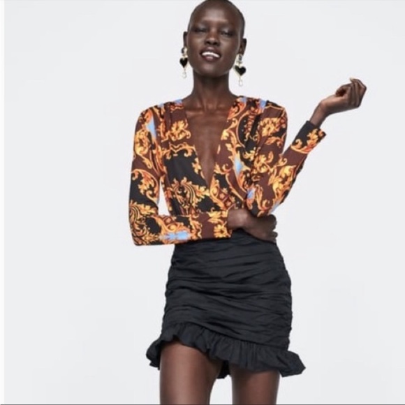 Zara Wrap-front bodysuit - Picture 2 of 7